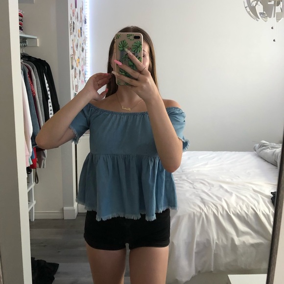 Jean loose top - Picture 2 of 3